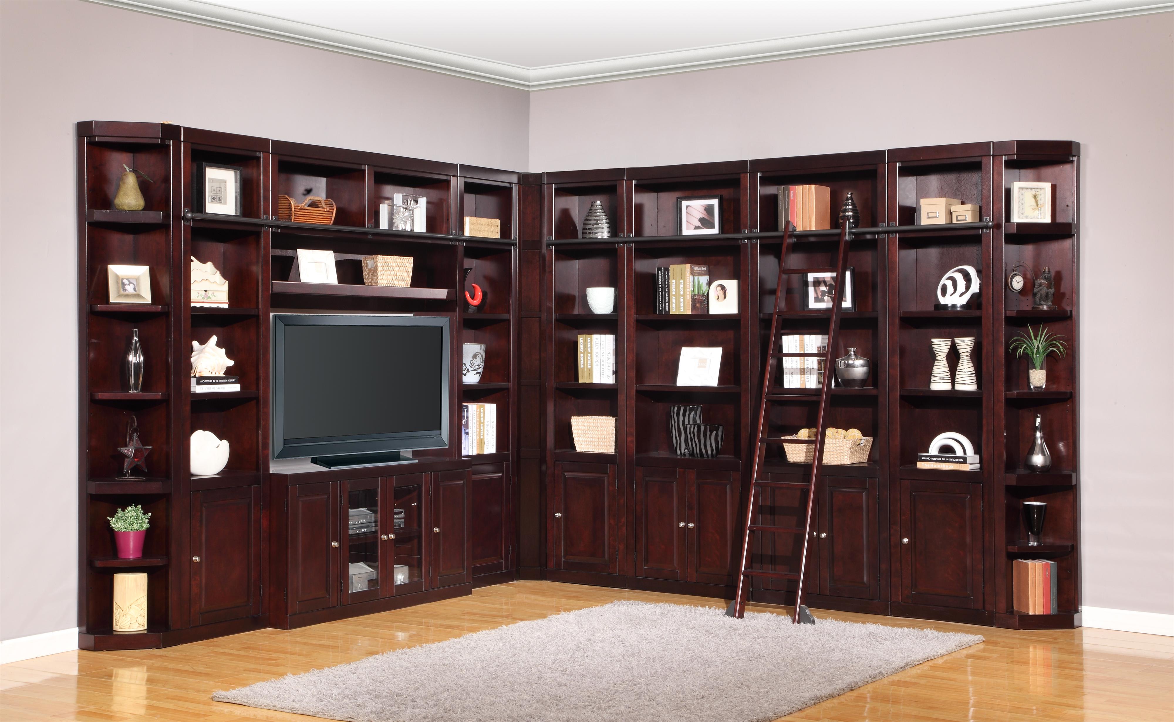 Parker House Boston FourPiece Entertainment Center Bookcase Beck's